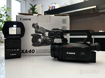 Canon XA40 camcoder
