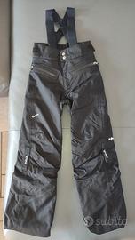 Pantaloni neve tg. 8anni allungabili 125-132cm