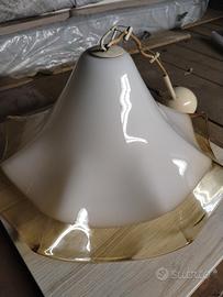 lampadario da cucina sala in vetro