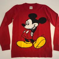 Maglioncino rosso Mickey Mouse, taglia S