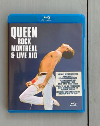 Blu ray Queen Rock Montreal e Live Aid