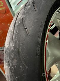 Gomme moto pirelli diablo rosso4 180/55 170/20 r17