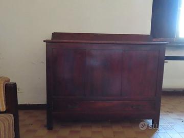 Madia contadina in legno - restaurata - primi '900