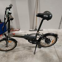 bicicletta elettrica pieghevole 