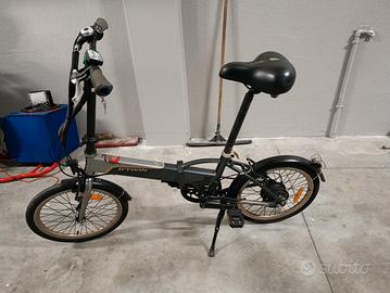 bicicletta elettrica pieghevole 
