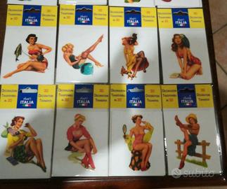Adesivi con pin up