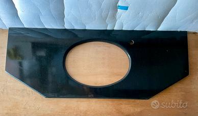 Top bagno granito nero assoluto lucido