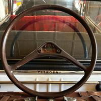 Volante Quillery Citroen 2cv anni '60 MARRONE