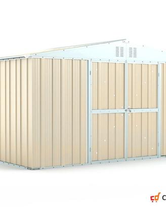 Box lamiera deposito Acciaio 403x269 avorio