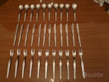 Set di posate vintage in acciaio Inox