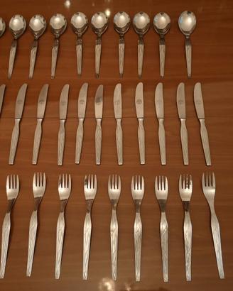 Set di posate vintage in acciaio Inox
