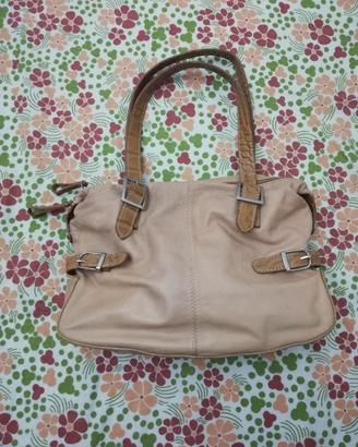 Borsa Bauletto Conbipel Vintage Pelle Beige 
