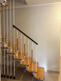 Scala in legno e ferro