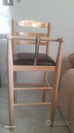 seggiolone in legno