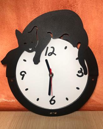Orologio Gatto da muro