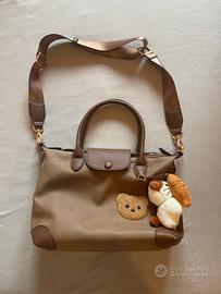 Borsa Carpisa marrone con tracolla, capiente