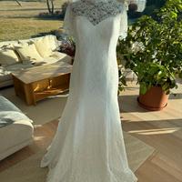 Abito da sposa nuovo mai utilizzato in pizzo