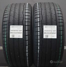 2 pneumatici hankook 245/50 r18 104y cu16541