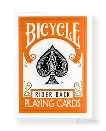 Bicycle Orange Mazzo di Carte da Gioco Poker Magia