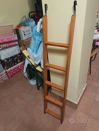 Scala per letto a castello e fcamper in legno  
