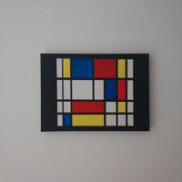 Quadro moderno stile Mondrian - Geometrie astratte