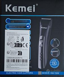 Rasoio Regolabarba Tagliabarba Tagliacapelli usb