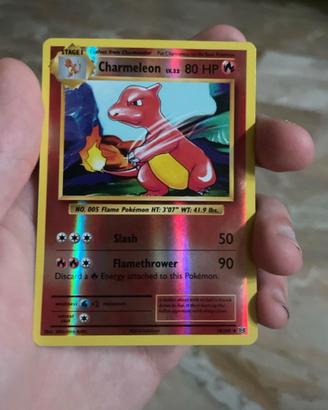 Pokemon Charmeleon 32/102 Reverse Holo