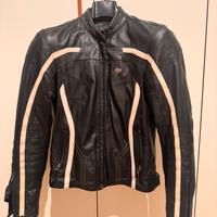 Giacca da moto in pelle