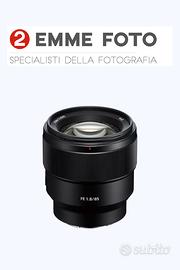 SONY SEL FE 85 mm F1,8 - USATO GARANTITO
