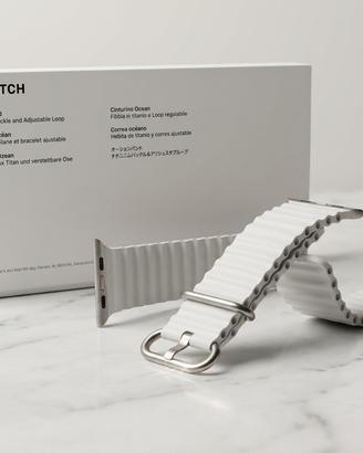 Cinturino Apple Watch Ocean Band Bianco