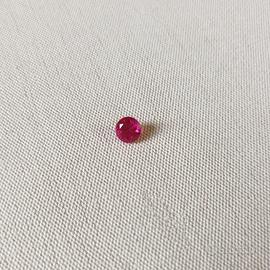 Rubino sintetico pietra 7mm da incastonare