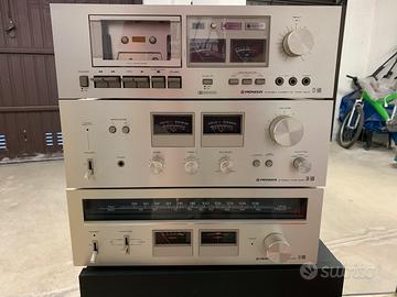 Stereo Pioneer con casse Audiomonitor