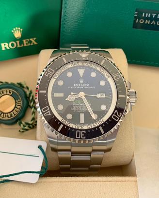 Rolex Deepsea blu acciaio 2020 126660 ful set