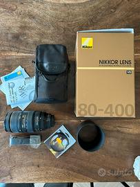 Nikon AF VR Zoom-Nikkor 80-400mm f/4.5-5.6D ED VR