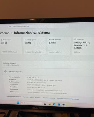 HP 290g2 MT business pc
