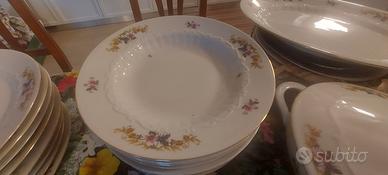 servizio 12 pezzi vintage porce