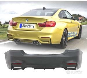 PARAURTI POSTERIORE BMW F32 F33 LOOK M4 PLASTICA A