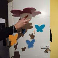 lampada con farfalle