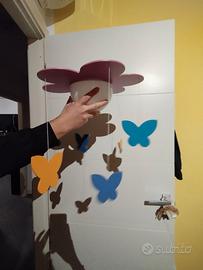 lampada con farfalle