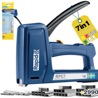 Rapid RPC7 Graffatrice Manuale 7 in 1 chiodini