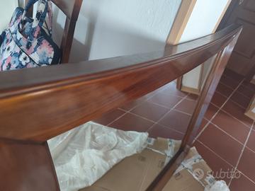 specchio legno massello 