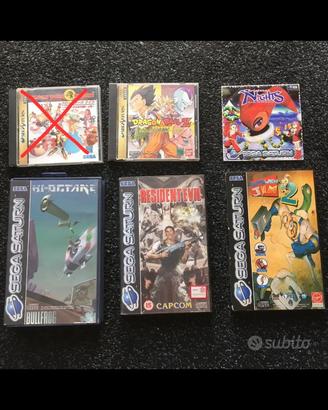 Giochi originali Sega Saturn