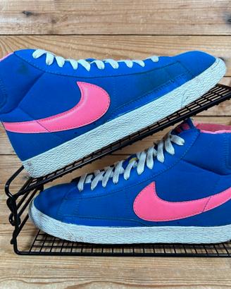 NIKE ORIGINAL BLAZER MID VINTAGE DONNA BLUEROSA 38