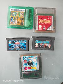 Giochi per Game Boy vari tipi 