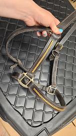 capezza cuoio con clincher ottoni