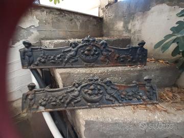 fregi in ghisa + arco in ferro battuto 