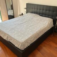 Letto contenitore matrimoniale + Materasso