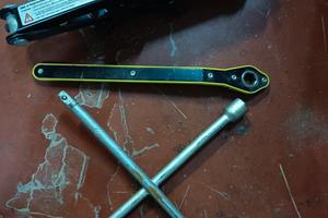 cric a pantografo + girabacchino a croce 