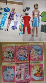 barbie,Ken, dvd  e altri giochi 