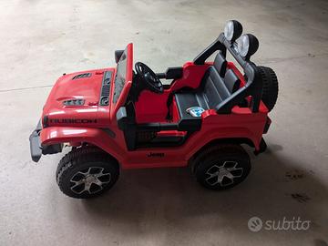jeep bambini batteria